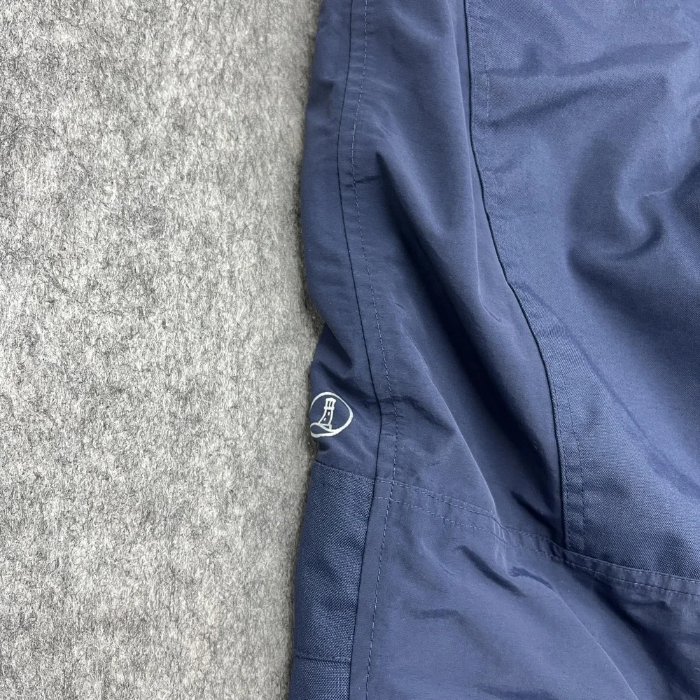 Lands End Squall Snow Bib Pants Kids 12S Blue Insulated Ski Grow A Long Outdoor